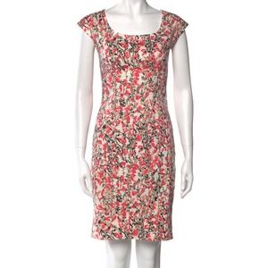 L.K. Bennett Floral Print Sheath Dress XS (US 2 / UK 6)